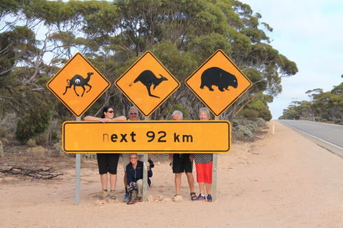 Nullarbor sign