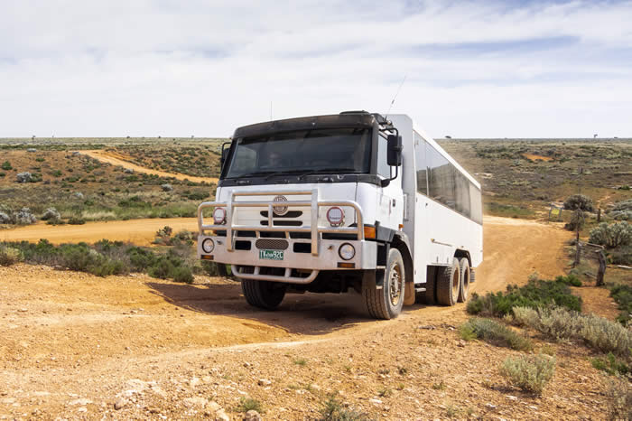 6WD tour coach. Photo by Andrew Goodall of Natures Image Photography